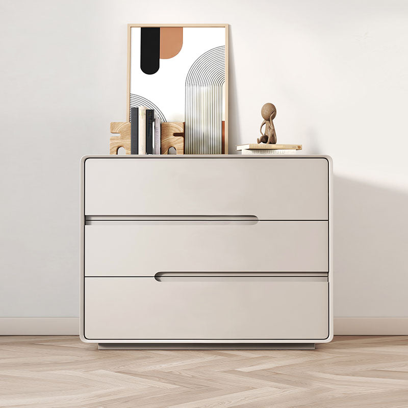 Modern tocador doble horizontal tocador de madera para dormitorio