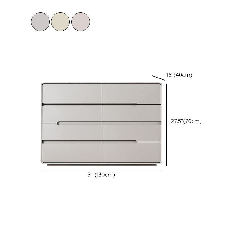 Modern tocador doble horizontal tocador de madera para dormitorio