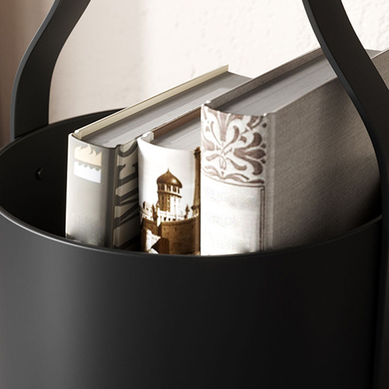 Cabinet de chevet de rangement ouvert contemporain Stone Accent Table Table table de nuit pour chambre à coucher