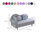 French Country Upholstered Chaise Lounge Couch Velvet Chaise Lounge Clearhalo 'Chairs & Seating' 'Chaise Lounge' 'chaise_lounge' 'furn' 'furn_chaise_lounge' 'Furniture' 'Living Room Furniture' 7337840