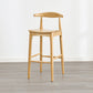 Industrial Style Counter Chair Solid Wood Footrest Counter Stool for Restaurant Clearhalo 'Bar Furniture' 'Bar Stools' 'bar_stools' 'furn' 'furn_bar_stools' 'Furniture' 'Kitchen & Dining Furniture' 7337961