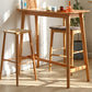 Modern Rectangular Bar Table Solid Wood Bar Table for Dining Room Clearhalo 'Bar Furniture' 'Bar Tables' 'bar_tables' 'furn' 'furn_bar_tables' 'Furniture' 'Kitchen & Dining Furniture' 7338014