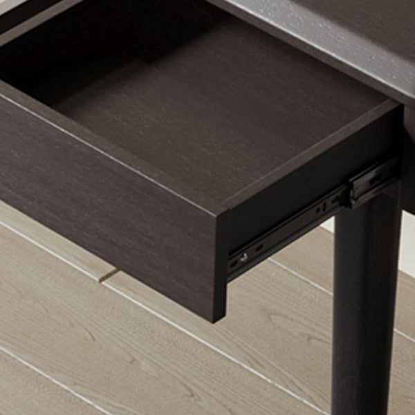 Consejo contemporáneo de tocador de maquillaje de dormitorio tocador de tocador de vidrio con cajón