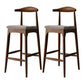 Set da pub moderno con altezza bancone, tavolo da bar e sgabelli in legno massello da 1/2/3 pezzi in marrone