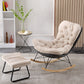 Loisir Light Luxury Rocking Chair Lounge Small Family Family Lazy Sofa Chair for Apartment