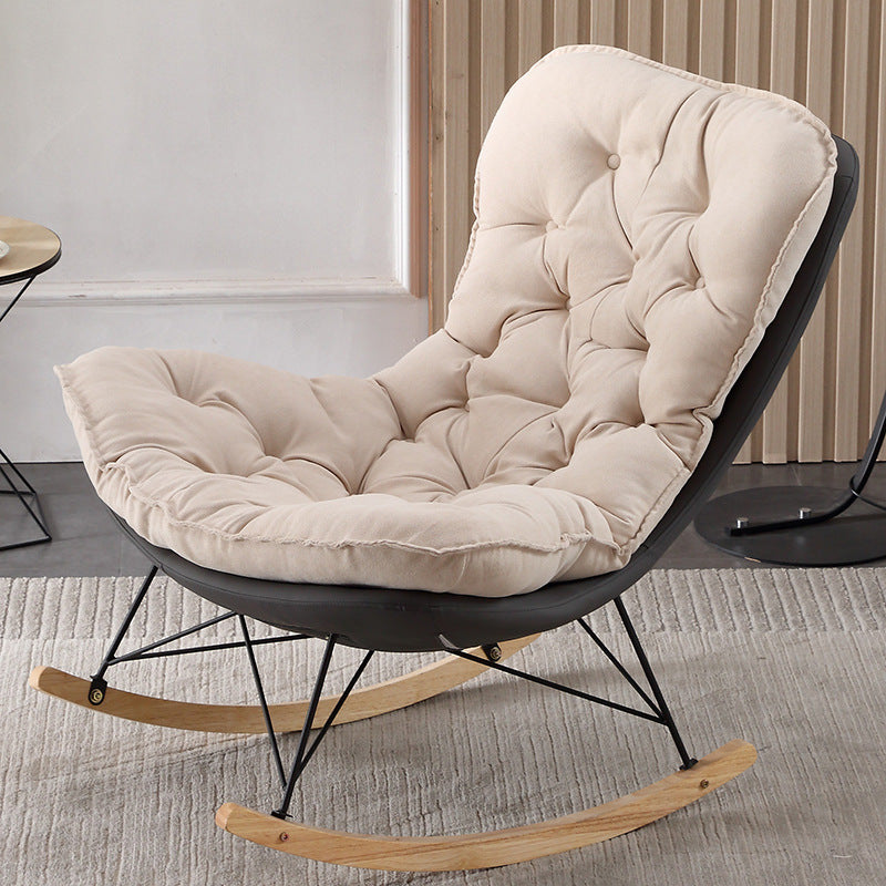 Loisir Light Luxury Rocking Chair Lounge Small Family Family Lazy Sofa Chair for Apartment