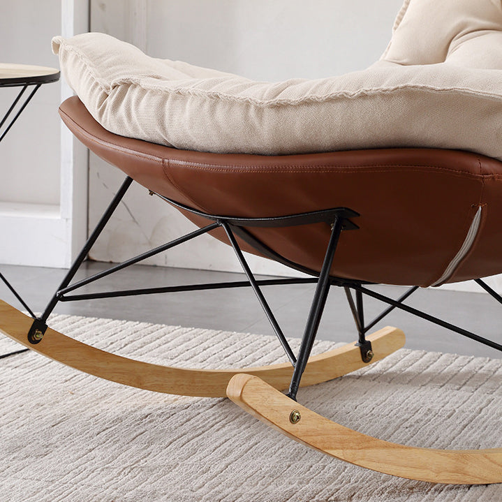 Freizeitlicht Luxus Schaukelstuhl Lounge kleine Familie Lazy Sofa Stuhl für Wohnung