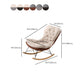 Loisir Light Luxury Rocking Chair Lounge Small Family Family Lazy Sofa Chair for Apartment