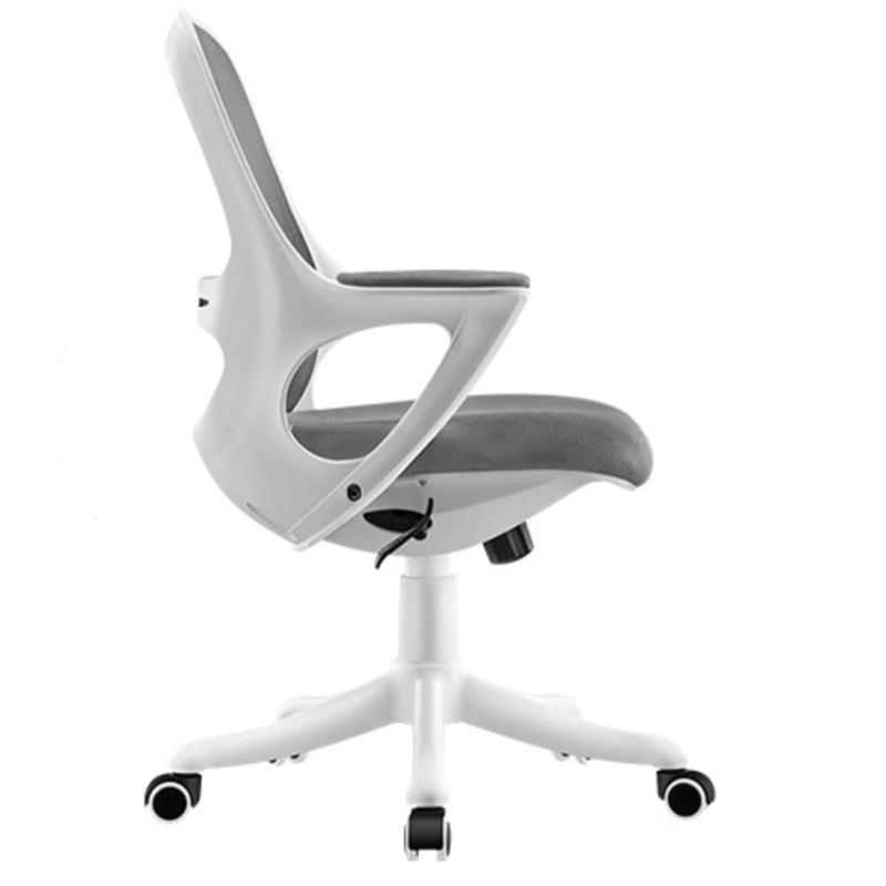 Fixed Arms Tilt Mechanism Office Chair Contemporary Mid-Back Arm Chair Clearhalo 'furn' 'furn_office_chair' 'Furniture' 'Office Chairs' 'Office Furniture' 'office_chair' 7339971
