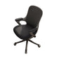 Fixed Arms Tilt Mechanism Office Chair Contemporary Mid-Back Arm Chair Black 1 Piece Clearhalo 'furn' 'furn_office_chair' 'Furniture' 'Office Chairs' 'Office Furniture' 'office_chair' 7339987