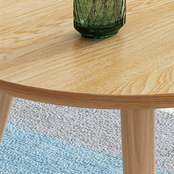 Contemporary Coffee Table Wooden 3 Legs Coffee Cocktail Table Clearhalo 'Coffee & Accent Tables' 'Coffee Tables' 'coffee_tables' 'furn' 'furn_coffee_tables' 'Furniture' 'Living Room Furniture' 7340031