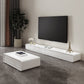 White Media Console Modern Faux Wood TV Stand Console with Drawers Clearhalo 'furn' 'furn_tv_stands_entertainment_centers' 'Furniture' 'Living Room Furniture' 'TV Stands & Entertainment Centers' 'TV Stands & Media Storage Furniture' 'tv_stands_entertainment_centers' 7340221