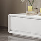 White Media Console Modern Faux Wood TV Stand Console with Drawers Clearhalo 'furn' 'furn_tv_stands_entertainment_centers' 'Furniture' 'Living Room Furniture' 'TV Stands & Entertainment Centers' 'TV Stands & Media Storage Furniture' 'tv_stands_entertainment_centers' 7340224