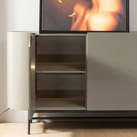 Tavolo moderno tavolo da tavolo ingegnerizzato in legno con porte per sala da pranzo