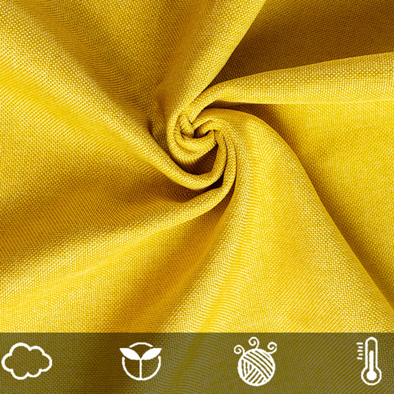 Sofá de lino escandinavo de cojín de un solo amortiguador de 3 plazas con 3 almohadas