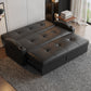 Divani convertibili scandinavi Black Tufted Back Sleeper Sofha