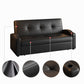Divani convertibili scandinavi Black Tufted Back Sleeper Sofha
