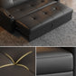 Divani convertibili scandinavi Black Tufted Back Sleeper Sofha