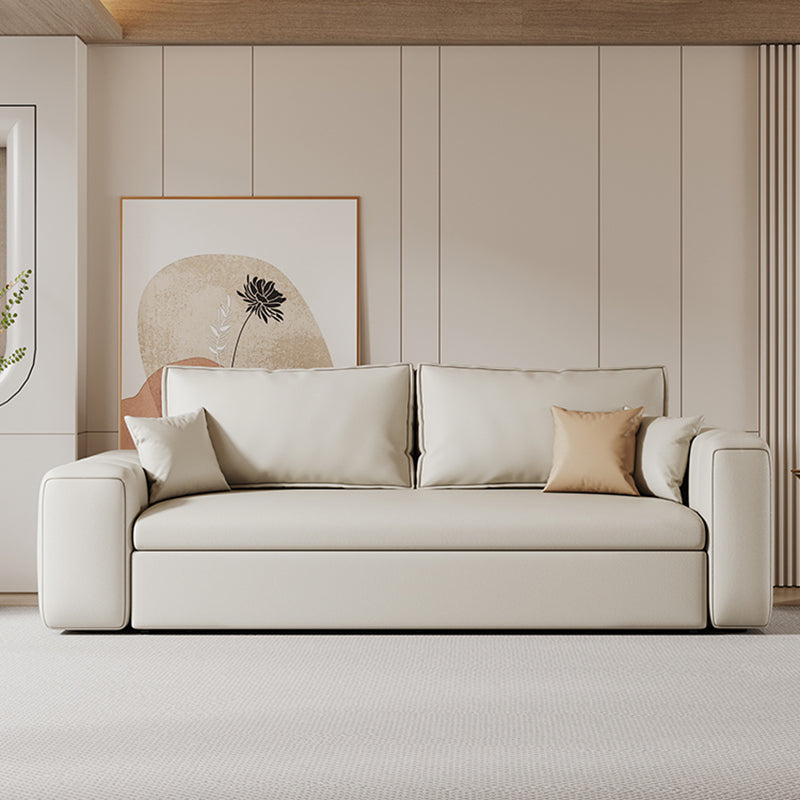 Scandinave pliing futon and matelas arms carrés canapé-lit de futon