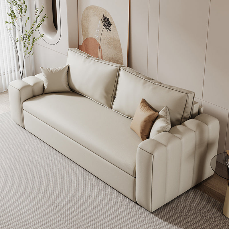 Scandinave pliing futon and matelas arms carrés canapé-lit de futon