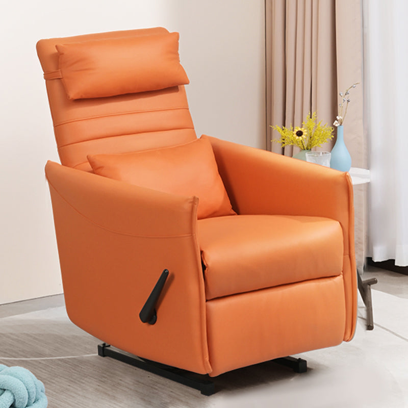 Sedia a poltrona regolabile in pelle finta poltrona poltrona moderna con cuscinetto