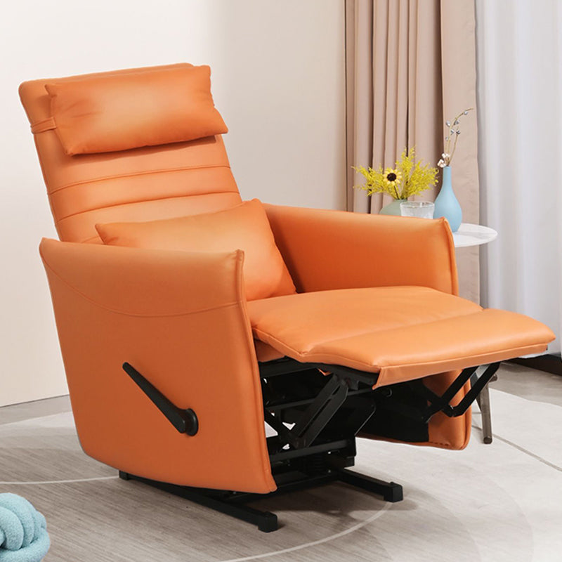 Sedia a poltrona regolabile in pelle finta poltrona poltrona moderna con cuscinetto