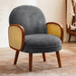 Corduroy Lounge Chair Arms Included Side Chair for Living Room Clearhalo 'Accent Chairs' 'accent_chairs' 'Chairs & Seating' 'furn' 'furn_accent_chairs' 'Furniture' 'Living Room Furniture' 7341836