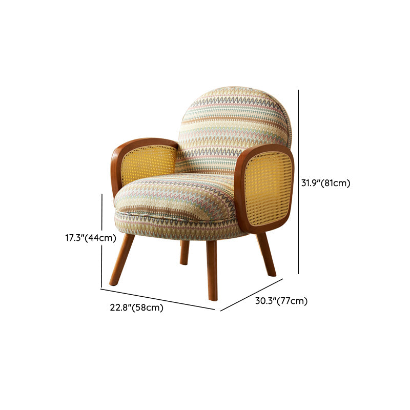 Corduroy Lounge Chair Arms Included Side Chair for Living Room Clearhalo 'Accent Chairs' 'accent_chairs' 'Chairs & Seating' 'furn' 'furn_accent_chairs' 'Furniture' 'Living Room Furniture' 7341839