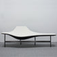 Modern Chaise Lounge Couch Solid Color Chaise Lounge for Living Room White Clearhalo 'Chairs & Seating' 'Chaise Lounge' 'chaise_lounge' 'furn' 'furn_chaise_lounge' 'Furniture' 'Living Room Furniture' 7342670