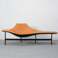 Modern Chaise Lounge Couch Solid Color Chaise Lounge for Living Room Brown Clearhalo 'Chairs & Seating' 'Chaise Lounge' 'chaise_lounge' 'furn' 'furn_chaise_lounge' 'Furniture' 'Living Room Furniture' 7342672