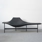 Modern Chaise Lounge Couch Solid Color Chaise Lounge for Living Room Black Clearhalo 'Chairs & Seating' 'Chaise Lounge' 'chaise_lounge' 'furn' 'furn_chaise_lounge' 'Furniture' 'Living Room Furniture' 7342674