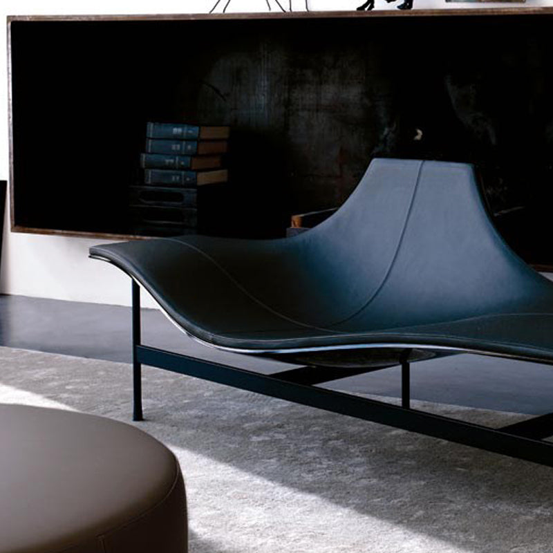 Modern Chaise Lounge Couch Solid Color Chaise Lounge for Living Room Clearhalo 'Chairs & Seating' 'Chaise Lounge' 'chaise_lounge' 'furn' 'furn_chaise_lounge' 'Furniture' 'Living Room Furniture' 7342680