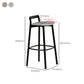 Scandinavian Solid Wood Bar Stool Living Room Faux Leather Counter Stools Clearhalo 'Bar Furniture' 'Bar Stools' 'bar_stools' 'furn' 'furn_bar_stools' 'Furniture' 'Kitchen & Dining Furniture' 7342748