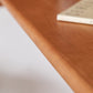 Mesa de comedor de bar contemporánea interior Mesa de bar de madera de cerezo rectangular
