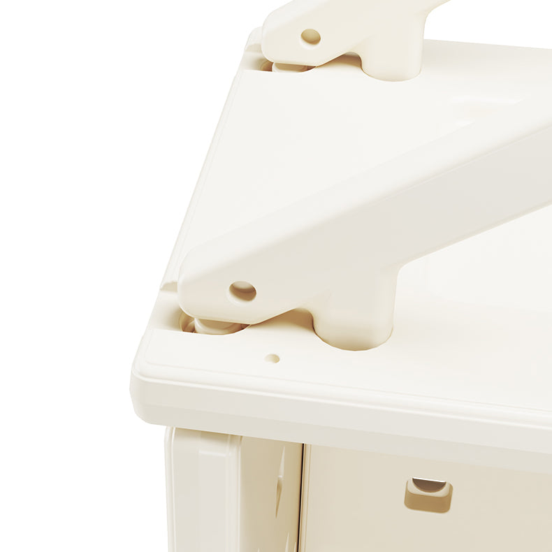 Modern Style Plastic Frame Wardrobe Freestanding Wardrobe with Shelves and Clothes Rail Clearhalo 'Armoires & Wardrobes' 'armoires_wardrobes' 'Bedroom Furniture' 'furn' 'furn_armoires_wardrobes' 'Furniture' 7343198