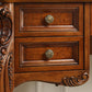 Traditional Bedroom Makeup Vanity Desk Table Solid Wood Vanity Dressing Table with Drawer