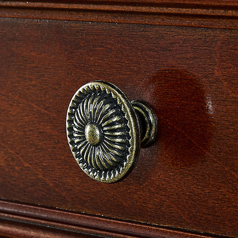 Traditional Bedroom Makeup Vanity Desk Table Solid Wood Vanity Dressing Table with Drawer