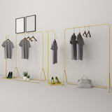 Luxurious Coat Hanger Free Standing Solid Color Metal Coat Rack Clearhalo 'Entry & Mudroom Furniture' 'furn' 'furn_hall_tree_coat_racks' 'Furniture' 'Hall Trees & Coat Racks' 'hall_tree_coat_racks' 7343992