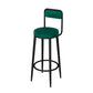 Double Pedestal Bar Table Set 1/3 Pcs Metal Frame Bar Table and Stools