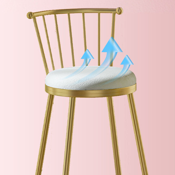 Set tavolo da bar in stile moderno Tavolo da bar rotondo in pietra da 1/3 pezzi con sgabelli imbottiti