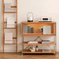 1 Door Storage Cabinet, Modern Rectangular Wooden Cabinet, 35.4"W x 16.9"L x 34.8"H Glass Clearhalo 'Cabinets & Chests' 'cabinets_chests' 'furn' 'furn_cabinets_chests' 'Furniture' 'Living Room Furniture' 7344091