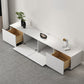 Wooden Media Console TV Stand Modern TV Stand Console for Living Room 94.5"L x 16"W x 16"H 2 Clearhalo 'furn' 'furn_tv_stands_entertainment_centers' 'Furniture' 'Living Room Furniture' 'TV Stands & Entertainment Centers' 'TV Stands & Media Storage Furniture' 'tv_stands_entertainment_centers' 7344639
