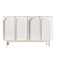 White Simple Stiple Sideboard Armadio ingegnerizzato tavolo a buffet in legno
