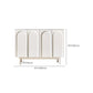 White Simple Stiple Sideboard Armadio ingegnerizzato tavolo a buffet in legno