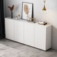 Stello contemporaneo di cabinediettiere bianco 34.6 ".