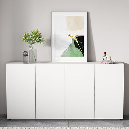 Stello contemporaneo di cabinediettiere bianco 34.6 ".