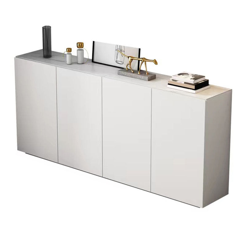 Stello contemporaneo di cabinediettiere bianco 34.6 ".