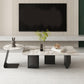 Slate Rectangular Coffee Table Metal Legs Coffee Cocktail Table Clearhalo 'Coffee & Accent Tables' 'Coffee Tables' 'coffee_tables' 'furn' 'furn_coffee_tables' 'Furniture' 'Living Room Furniture' 7345026