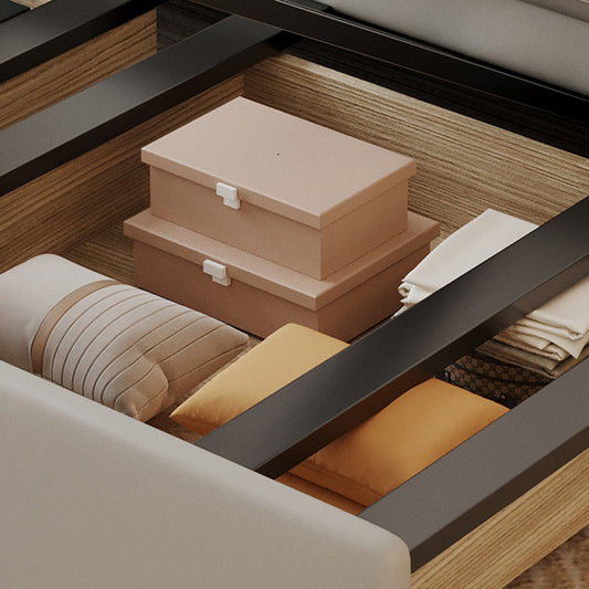 Dipaso da futon a futon bianco e materasso scandinavo divano per dormiente futon con spazio di archiviazione