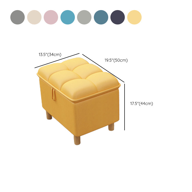 Sedia reclinabile regolabile da 22,8 "reclinabile in legno nordico con stoccaggio e poggiapiedi